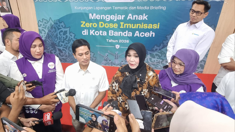 Banda Aceh Perkuat Gerakan Door to Door Kejar Imunisasi Anak