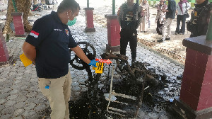Polisi Selidiki Motif Kebakaran Fakultas Pertanian USK, Keributan Mahasiswa Diduga Jadi Pemicu