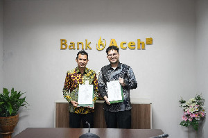 Bank Aceh Syariah dan PosSaku Perkuat Digitalisasi UMKM Aceh