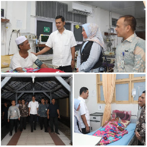 Sidak RSUD Cut Meutia, Sekda Aceh Tegaskan Pasien Tak Boleh Ditolak
