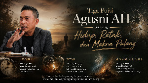 Tiga Puisi Agusni AH tentang Hidup, Retak, dan Makna Pulang