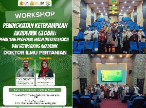 Program Doktor Ilmu Pertanian USK Gelar Workshop Peningkatan Keterampilan Akademik Global
