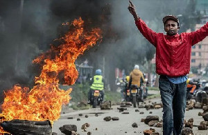 Kenaikan Harga Bahan Bakar Picu Demonstrasi dan Mogok di Nairobi