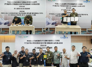 Bank Aceh Syariah dan PT Taspen Perkuat Sinergi Layanan Pembayaran Pensiun