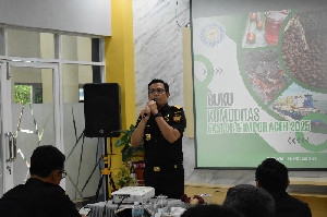 Bea Cukai Aceh Luncurkan E-Book dan Infografis Komoditas Ekspor Impor Aceh