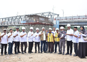 Pembangunan Jembatan Kuta Blang Capai 42 Persen, Target Rampung Juli 2026.