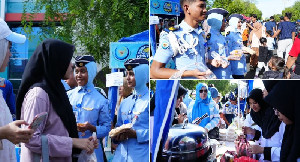 Car Free Day Banda Aceh Jadi Ajang Promosi Produk Siswa SMK