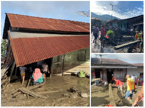 Banjir Bandang Terjang Lawe Sigala-Gala, Jalan Nasional Kutacane-Medan Sempat Lumpuh