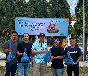 BSI Region Aceh Salurkan 282 Hewan Kurban, Sasar Masyarakat Membutuhkan di Aceh