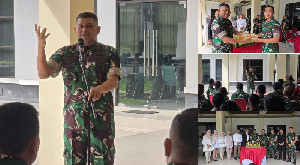 Pesan Danrem Brigjen Ali Kepada Prajurit TNI di HUT ke-64 Korem Lilawangsa