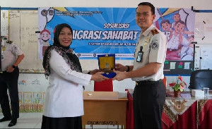 Imigrasi Sabang Kenalkan Edukasi Keimigrasian kepada Siswa SD