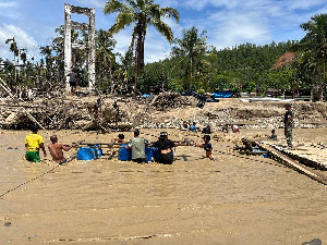 Jembatan Hanyut, Warga Reje Payung Linge Aceh Tengah Butuh Jembatan Darurat