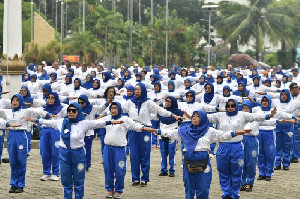 Lien Tien Kung Ramaikan Program Pembudayaan Olahraga Kemenpora
