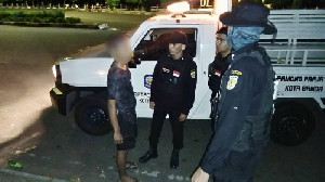 Satpol PP WH Banda Aceh Imbau Orang Tua Awasi Anak dari Balap Liar