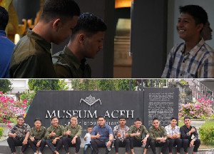 Belajar Sejarah dan Budaya, Santri Aliyah Babun Najah Antusias Kunjungi Museum Aceh
