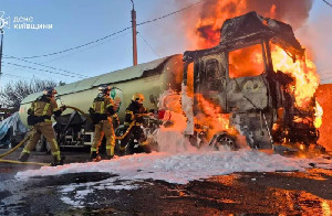 Serangan Rusia Tewaskan 26 Orang Jelang Gencatan Senjata Ukraina