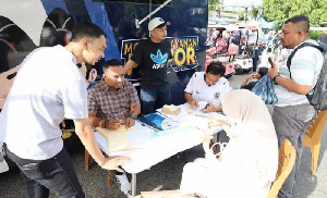 Imigrasi Banda Aceh Hadirkan Layanan Sikupi, Urus Paspor Sembari Ngopi di CFD