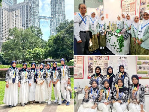 Minyak Nilam Aceh Antar Siswa Labschool USK Raih Emas di WYIE 2026 Malaysia