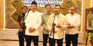 Wagub Aceh Bertemu Mensos, Bahas Jaminan Kesehatan hingga Sekolah Rakyat