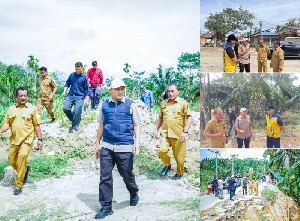 Wagub Aceh Tinjau Infrastruktur Jalan dan Perusahaan Air Minum di Aceh Tamiang