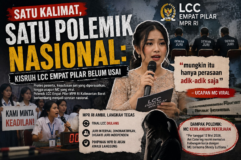 Satu Kalimat, Satu Polemik Nasional: Kisruh LCC Empat Pilar Belum Usai