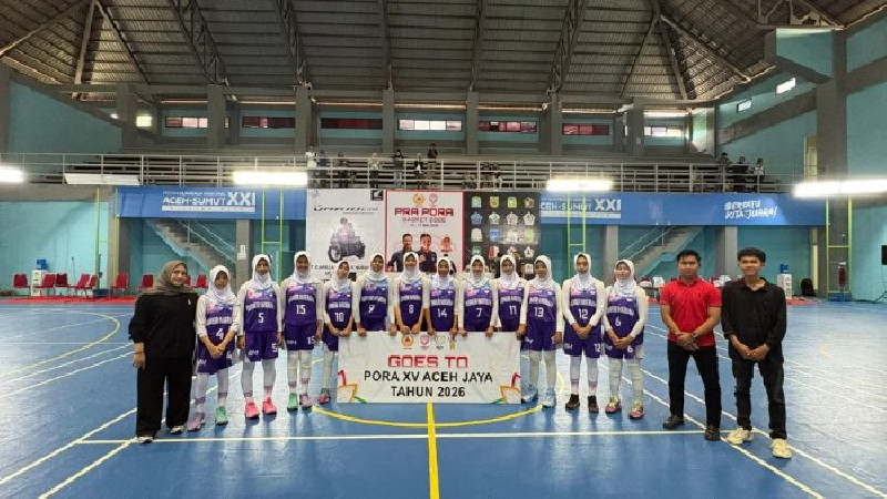 Tim Basket Putri Bener Meriah Lolos PORA