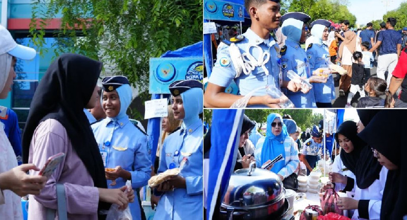 Car Free Day Banda Aceh Jadi Ajang Promosi Produk Siswa SMK