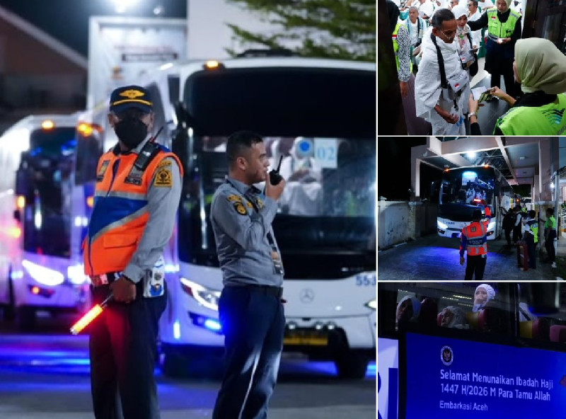 Dishub Aceh Siagakan Personel untuk Amankan Jalur Jemaah Haji ke Bandara SIM