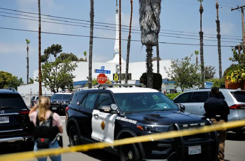 Polisi AS Selidiki Penembakan Mematikan di Masjid San Diego sebagai Hate Crime