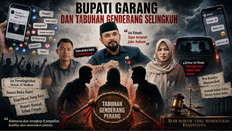 Bupati Garang dan Tabuhan Genderang Selingkuh