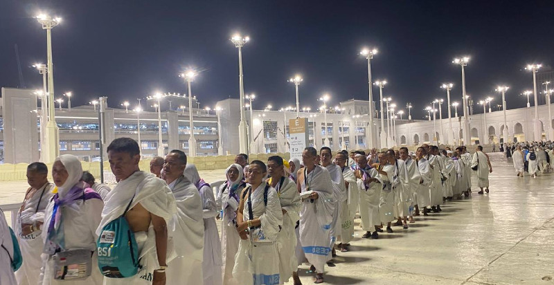 Seluruh Jemaah Haji Indonesia Tiba di Saudi, Kemenhaj Matangkan Layanan Armuzna