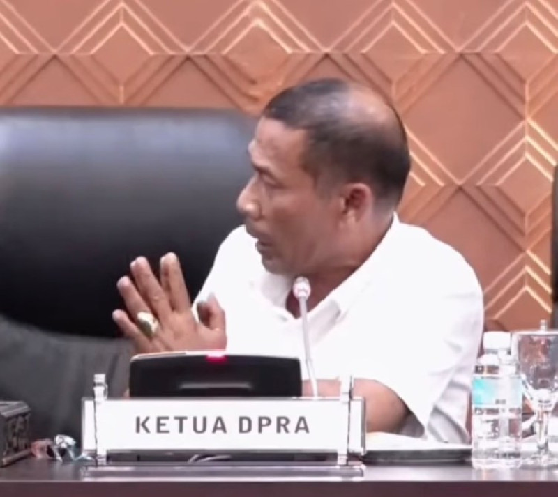 Ketua DPRA Memelas ke KPK: Jangan Langsung Ditindak, Kami Dibina Dulu