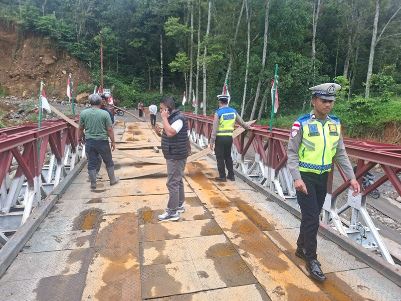 Antisipasi Guantibcarlantas, Satlantas Polres Bener Meriah Intensifkan Patroli di Titik Rawan Laka