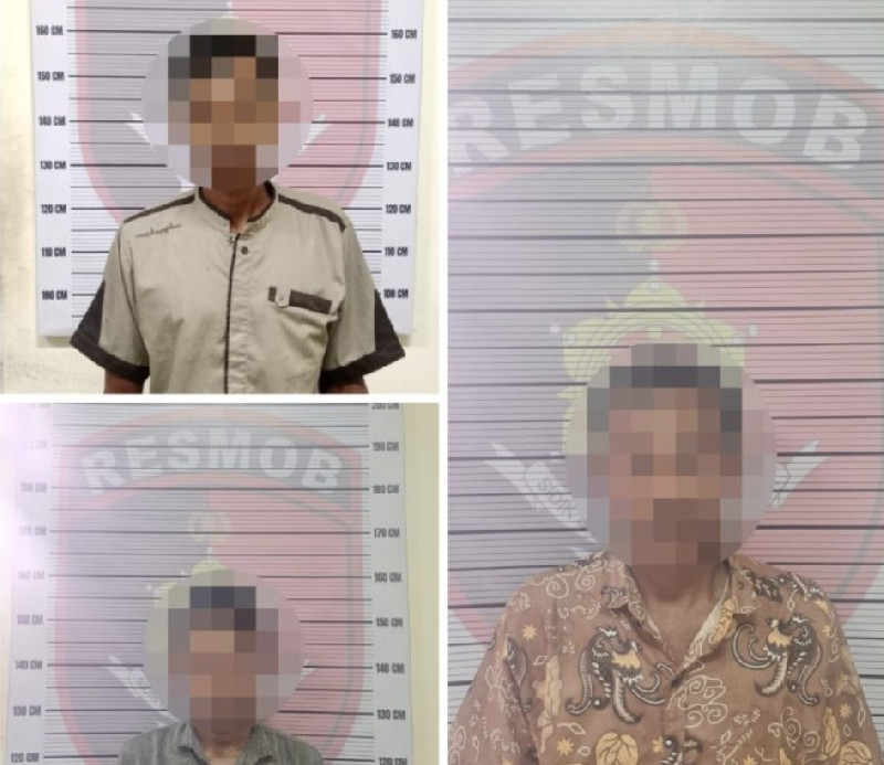 Polisi Tangkap 3 Terduga Perambah Hutan di Suaka Margasatwa Rawa Singkil