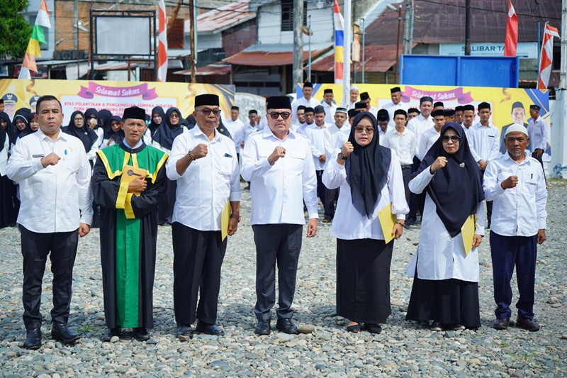 Bupati Nagan Raya Lantik 357 Tuha Peut Gampong Kecamatan Darul Makmur dan Tripa Makmur