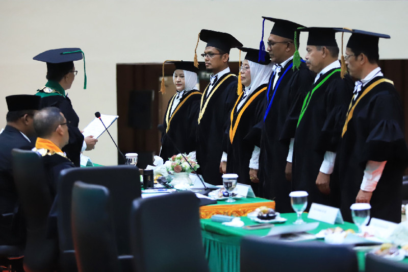 Enam Profesor Baru Dikukuhkan, USK Kini Miliki 246 Guru Besar