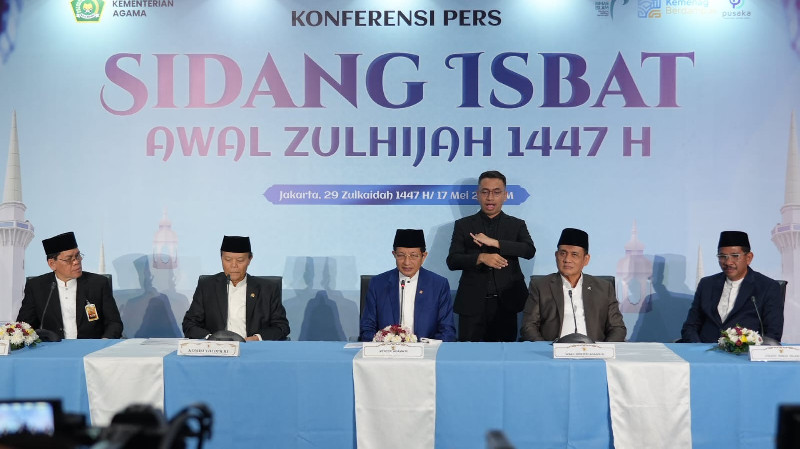 1 Zulhijjah Jatuh Senin Esok, Iduladha 27 Mei 2026