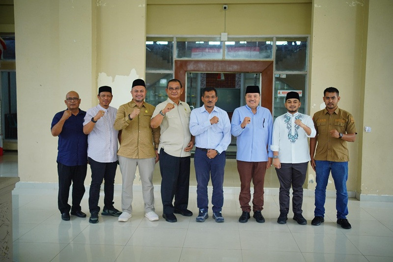 Bupati TRK Terima Kunjungan Komisi I DPRA, Bahas Penyelesaian Batas Administrasi
