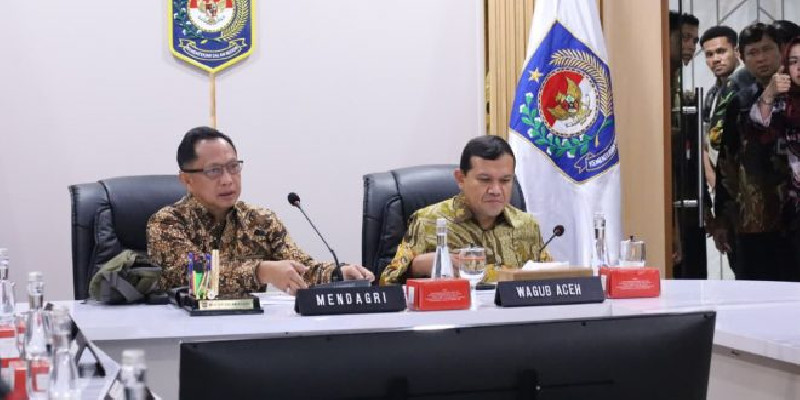 Fadhlullah Temui Mendagri dan Dirjen Keuda Bahas Pemulihan serta Fiskal Aceh