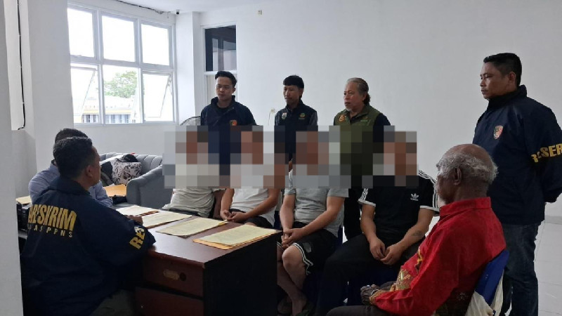 Bareskrim dan Kemenhut Ringkus 4 WN China dalam Kasus Tambang Ilegal Papua
