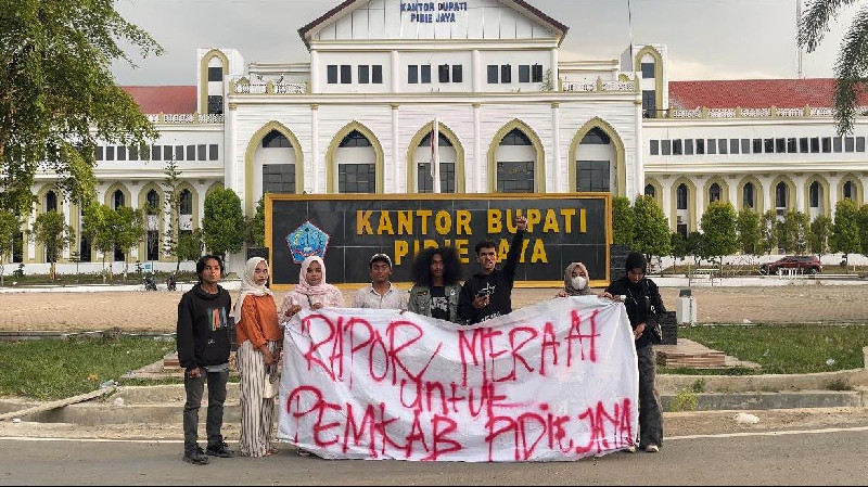 HUT ke-19 Pidie Jaya, Pemuda Ultimatum Pemkab Tuntaskan Pemulihan Korban Bencana