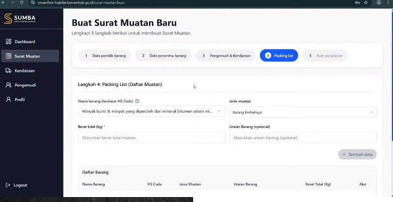 Menuju Zero ODOL 2027, Kemenhub Wajibkan Pendataan Muatan Truk Lewat SUMBA