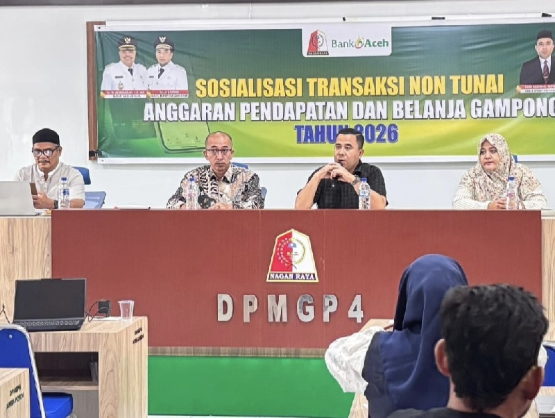 Bank Aceh Rampungkan Aktivasi IBC, Nagan Raya Segera Luncurkan Transaksi Non Tunai Gampong