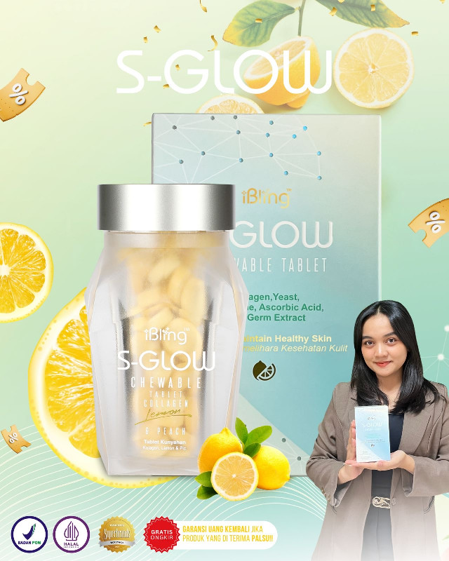 Rambut Rontok Jangan Dibiarkan, S-GLOW Hadir Bantu Rawat dari Dalam