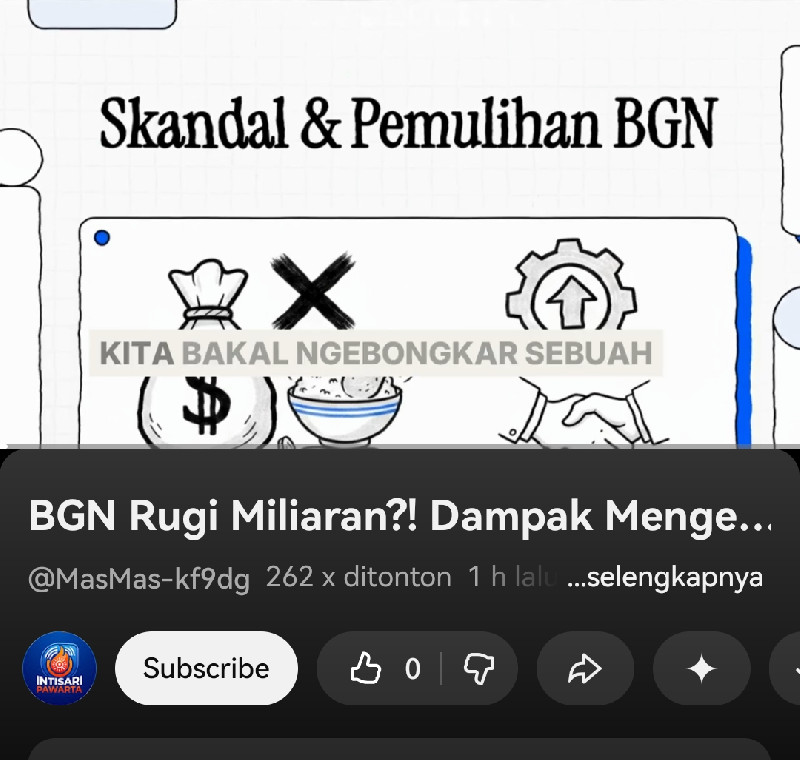 BGN Dirombak, Masalah Belum Selesai