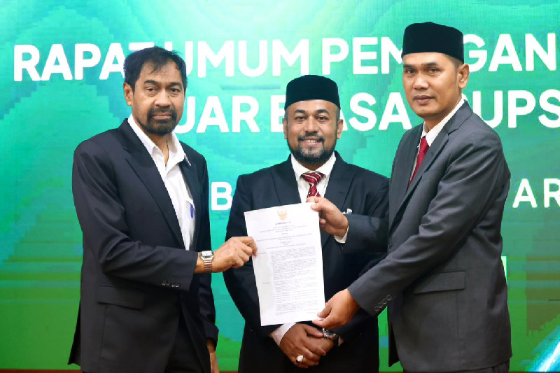 Muhammad Nasir Ditetapkan sebagai Komisaris Utama Bank Aceh Syariah