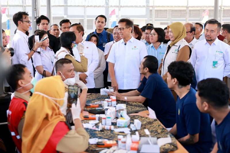 CKG Masuk ke Lapas, Sasar 321 Ribu Warga Binaan dan Petugas