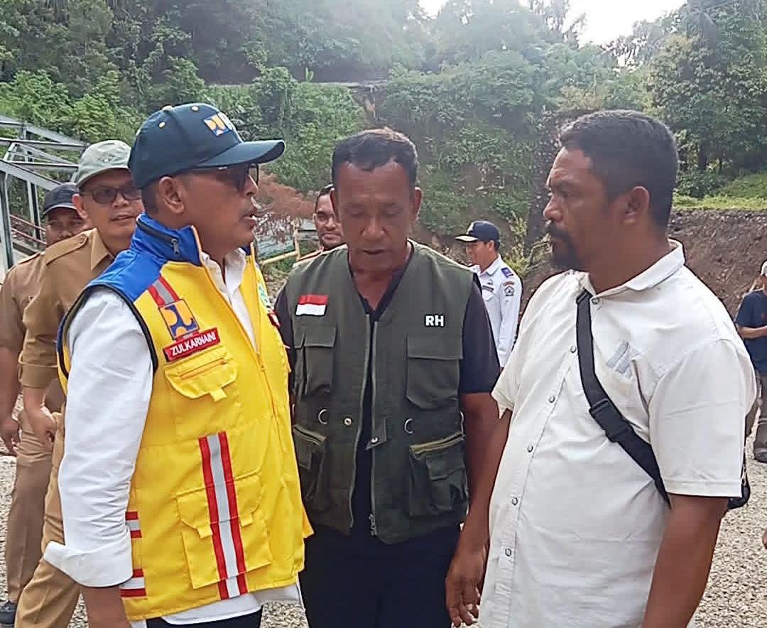 Masyarakat Kecewa Akses Jalan Enang-Enang Dilarang BPJN