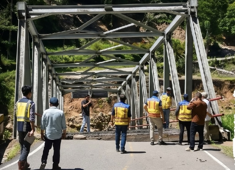 BPJN Aceh Bantah Akan Tutup Total Jembatan Enang-Enang, Pembangunan Permanen Mulai 2027