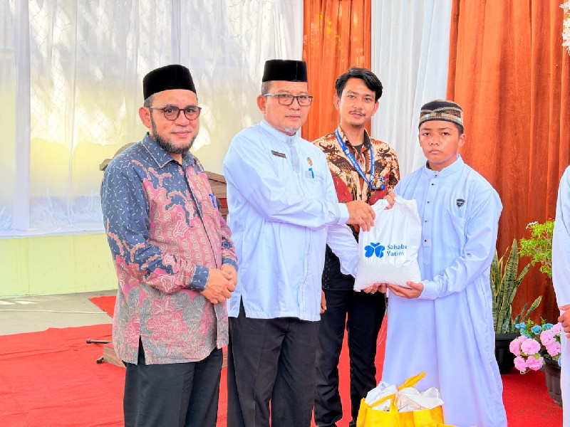 Lebaran Yatim di Aceh, Kemenag dan Mitra Salurkan Bantuan untuk Anak Yatim dan Penyandang Disabilitas